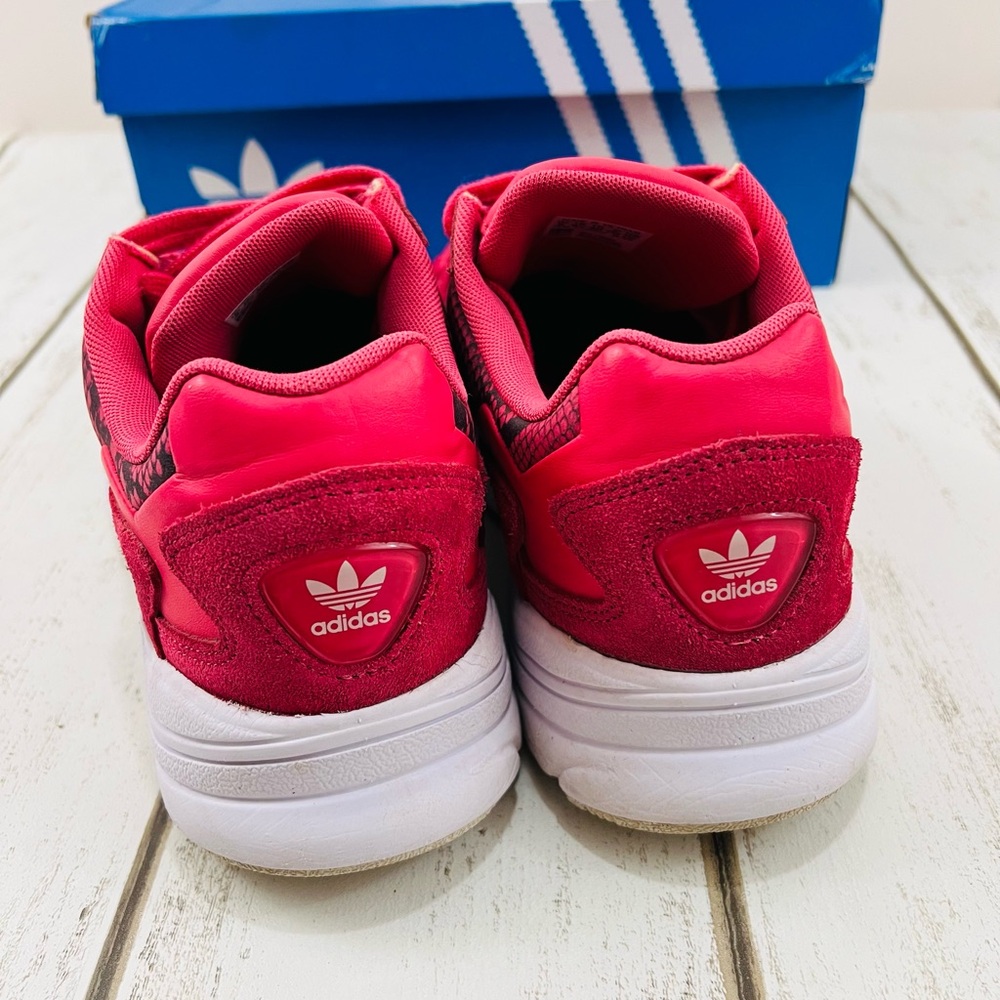 Adidas Women’s Falcon FV4481 Sneakers Sport Shoes Sz.8 Bright Pink Rare - Picture 5 of 10